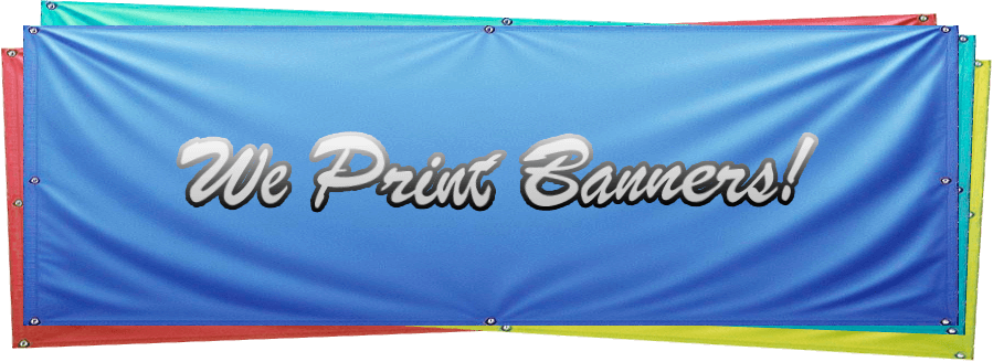 Image of a custom banner.